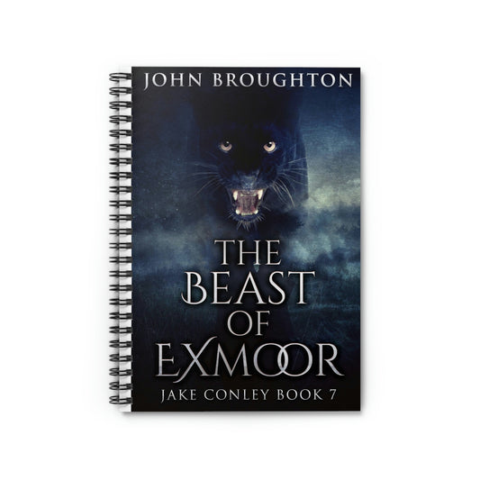 The Beast Of Exmoor - Spiral Notebook