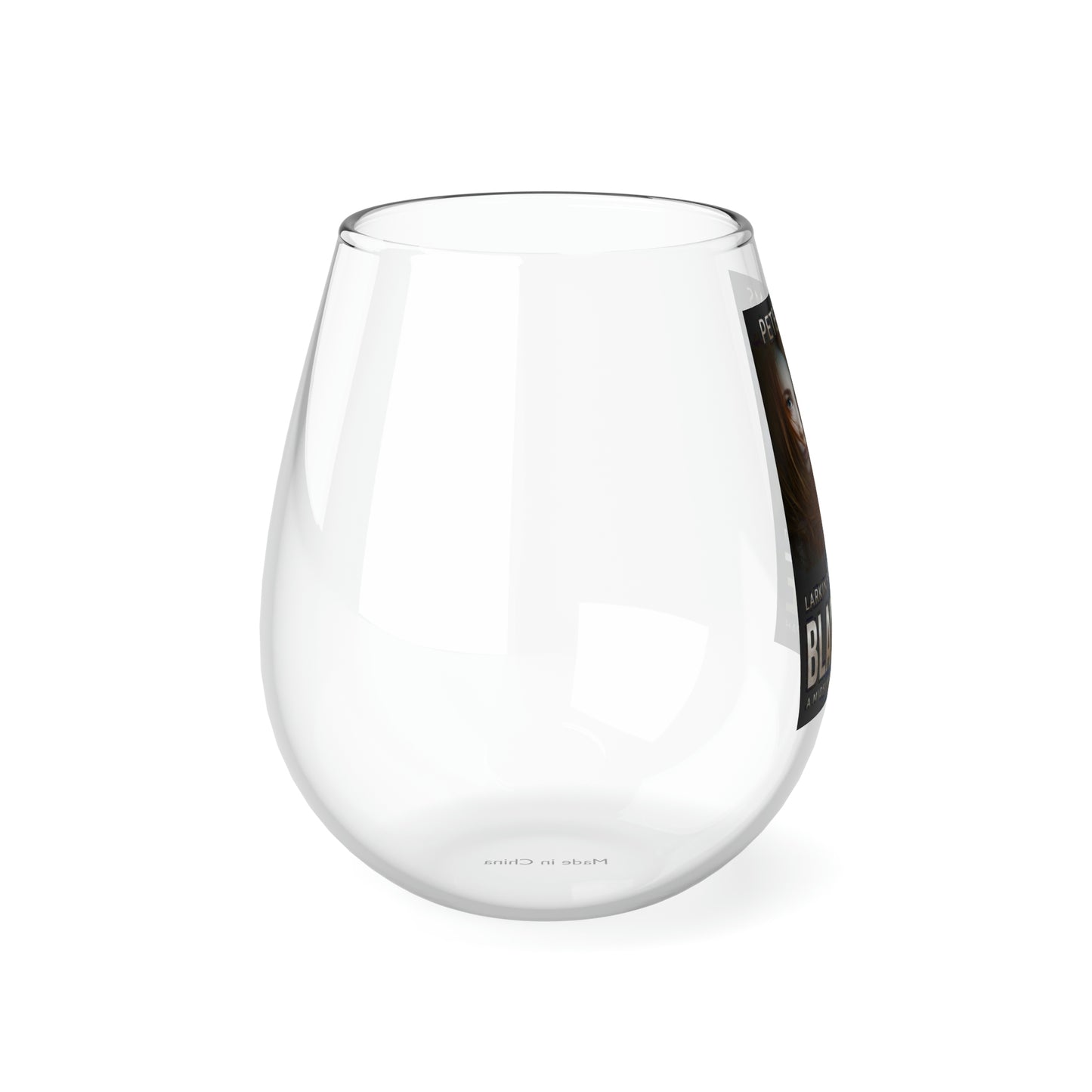 Black Rose - Stemless Wine Glass, 11.75oz