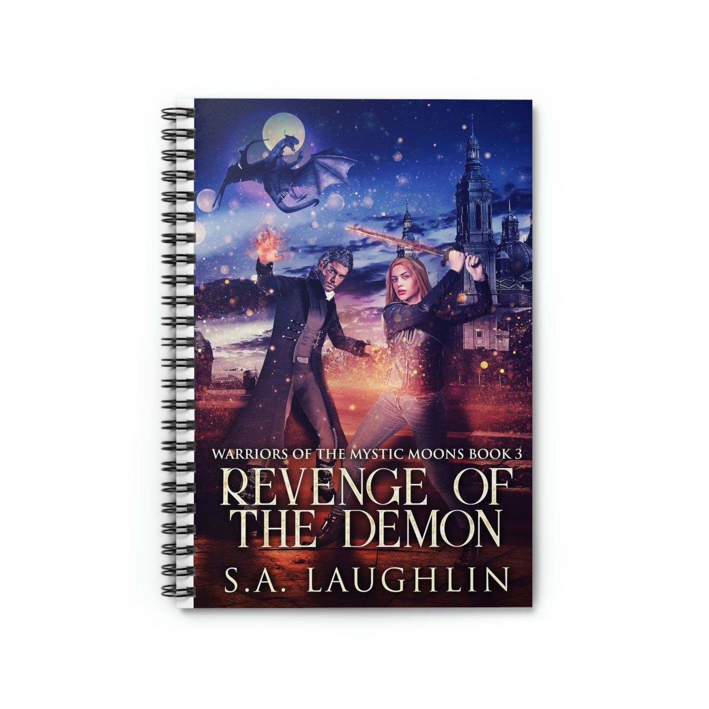 Revenge Of The Demon - Spiral Notebook