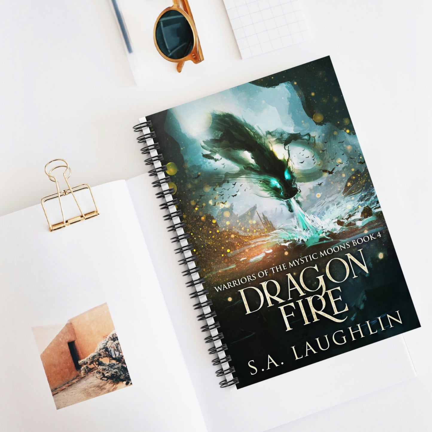 Dragon Fire - Spiral Notebook