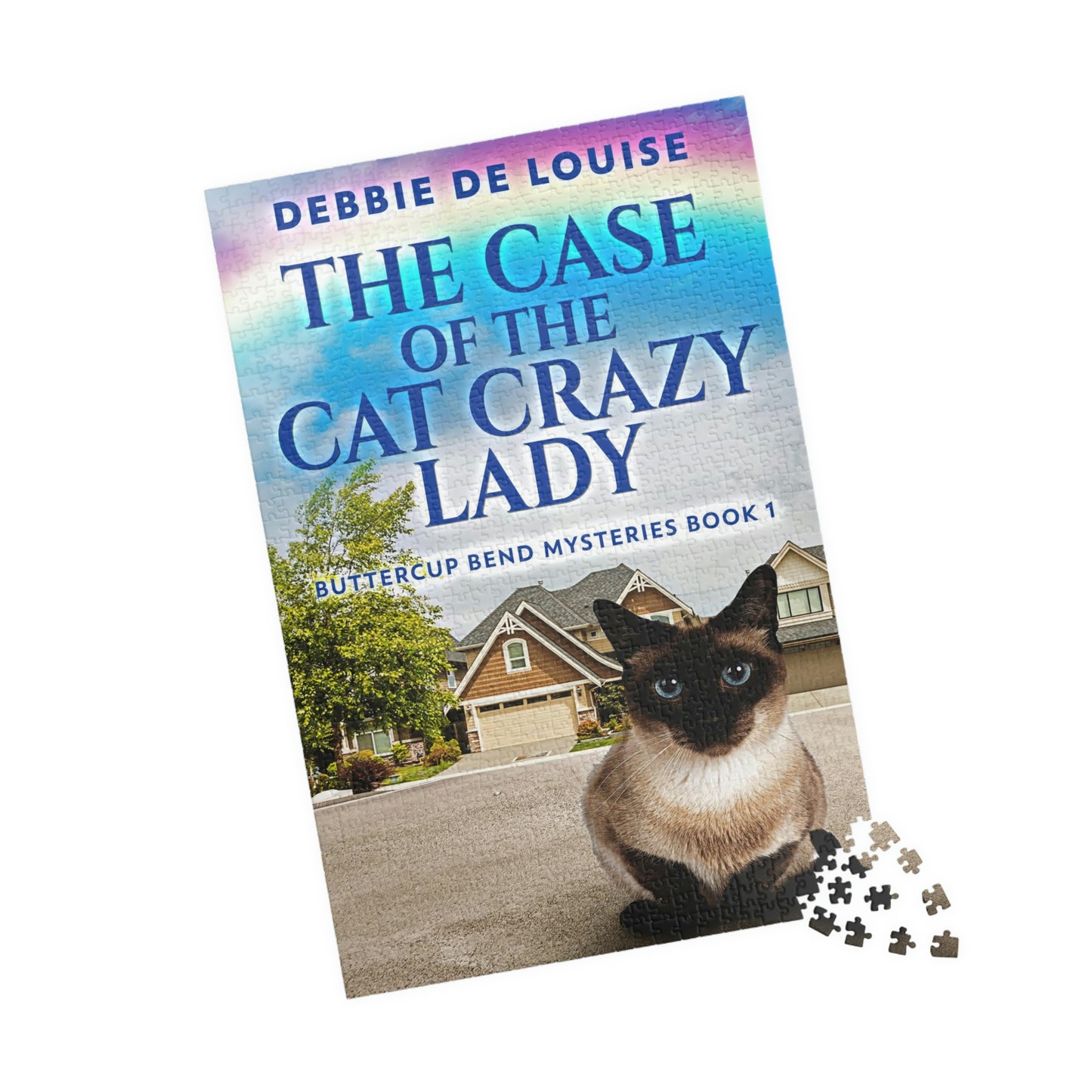 The Case Of The Cat Crazy Lady - 1000 Piece Jigsaw Puzzle