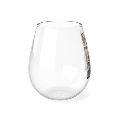 Mistaken Identity Crisis - Stemless Wine Glass, 11.75oz