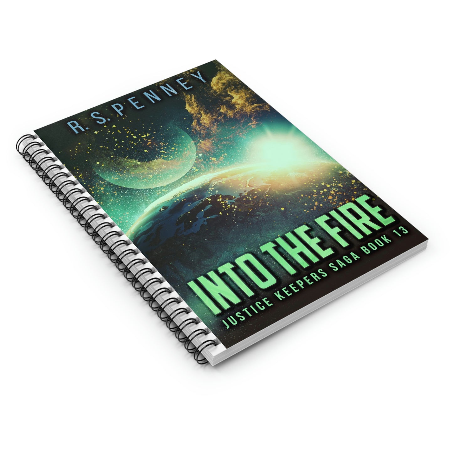 Into The Fire - Spiral Notebook