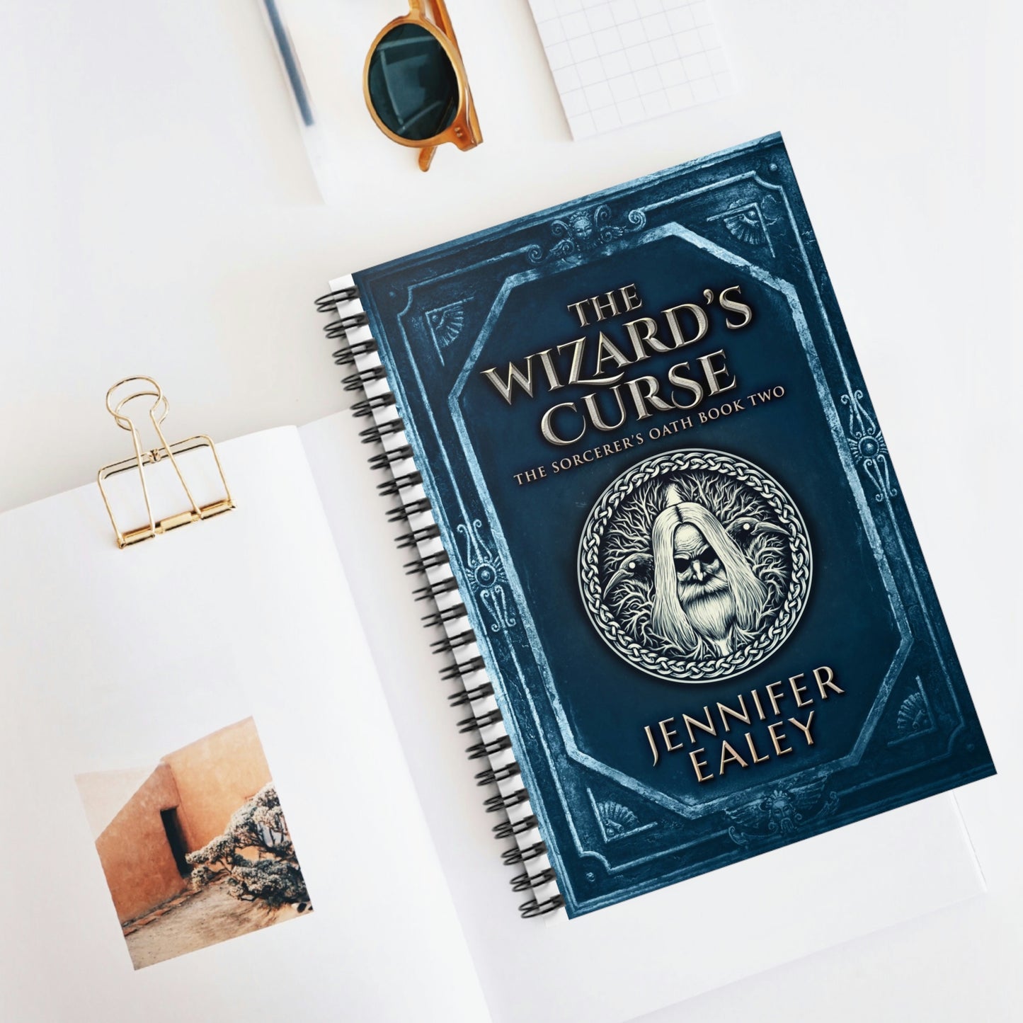 The Wizard's Curse - Spiral Notebook