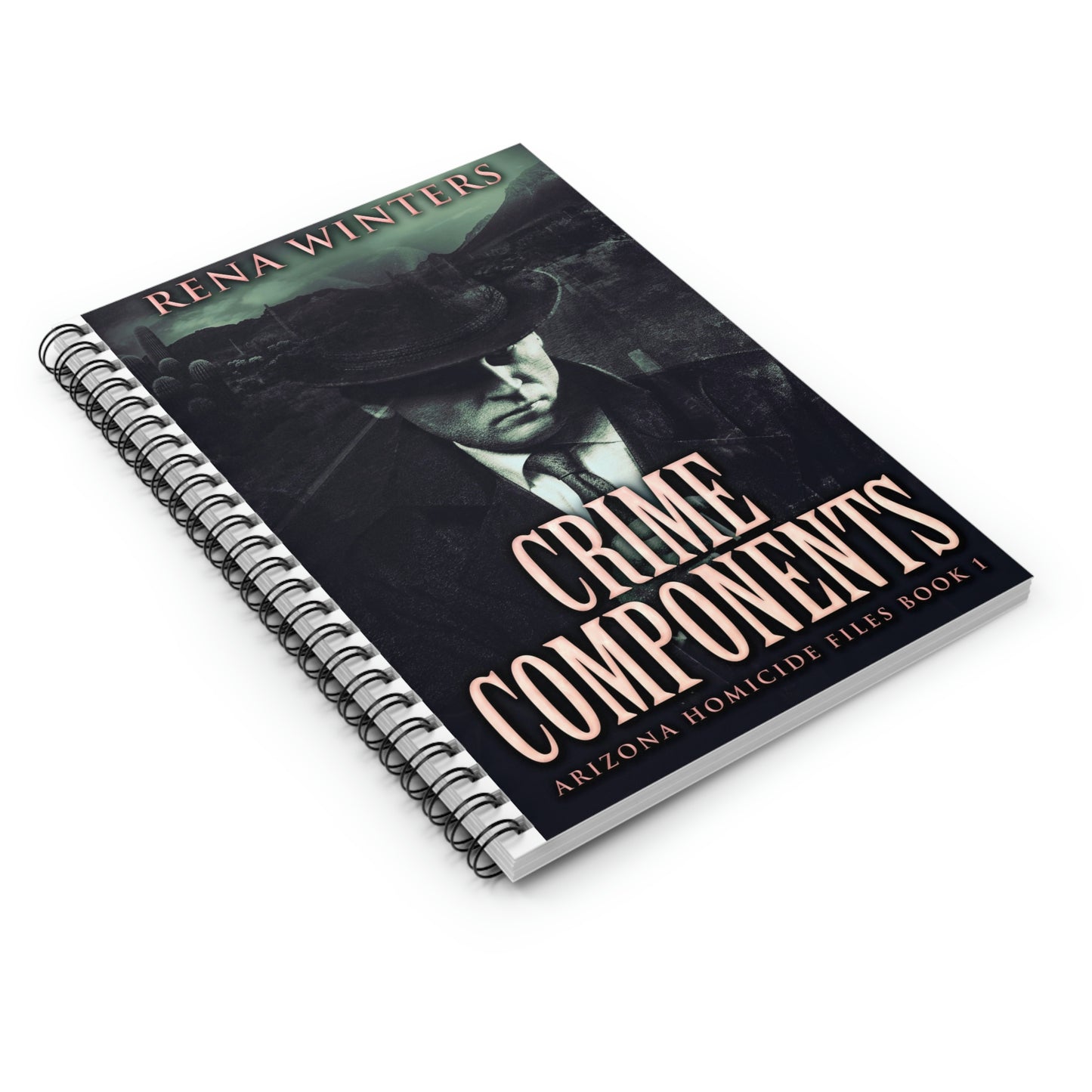 Crime Components - Spiral Notebook