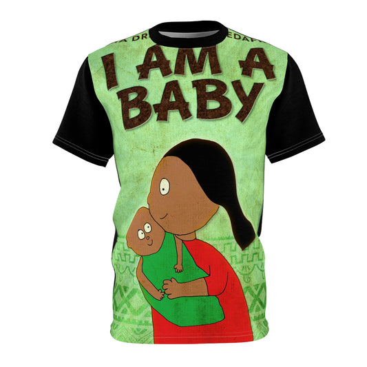 I Am A Baby - Unisex All-Over Print Cut & Sew T-Shirt