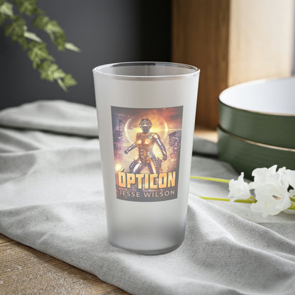 Opticon - Frosted Pint Glass