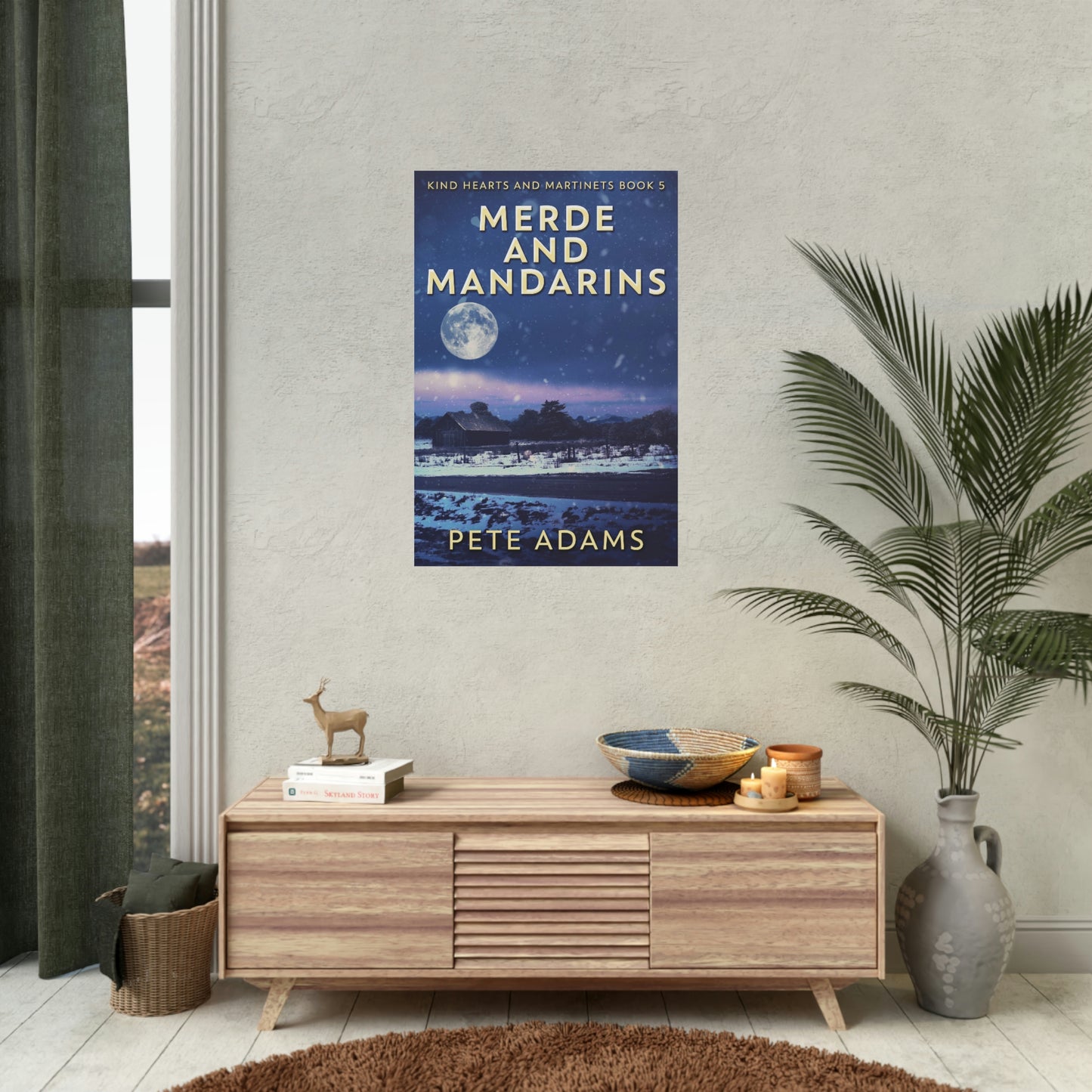 Merde And Mandarins - Rolled Poster