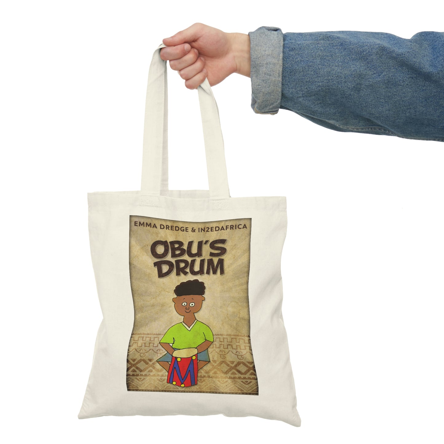 Obu's Drum - Natural Tote Bag