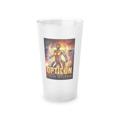 Opticon - Frosted Pint Glass