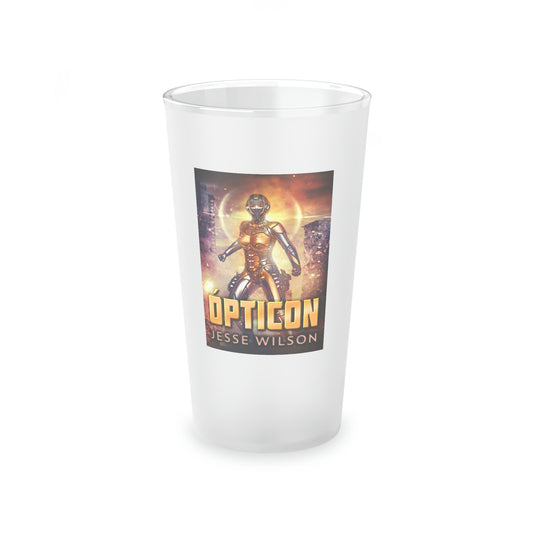 Opticon - Frosted Pint Glass