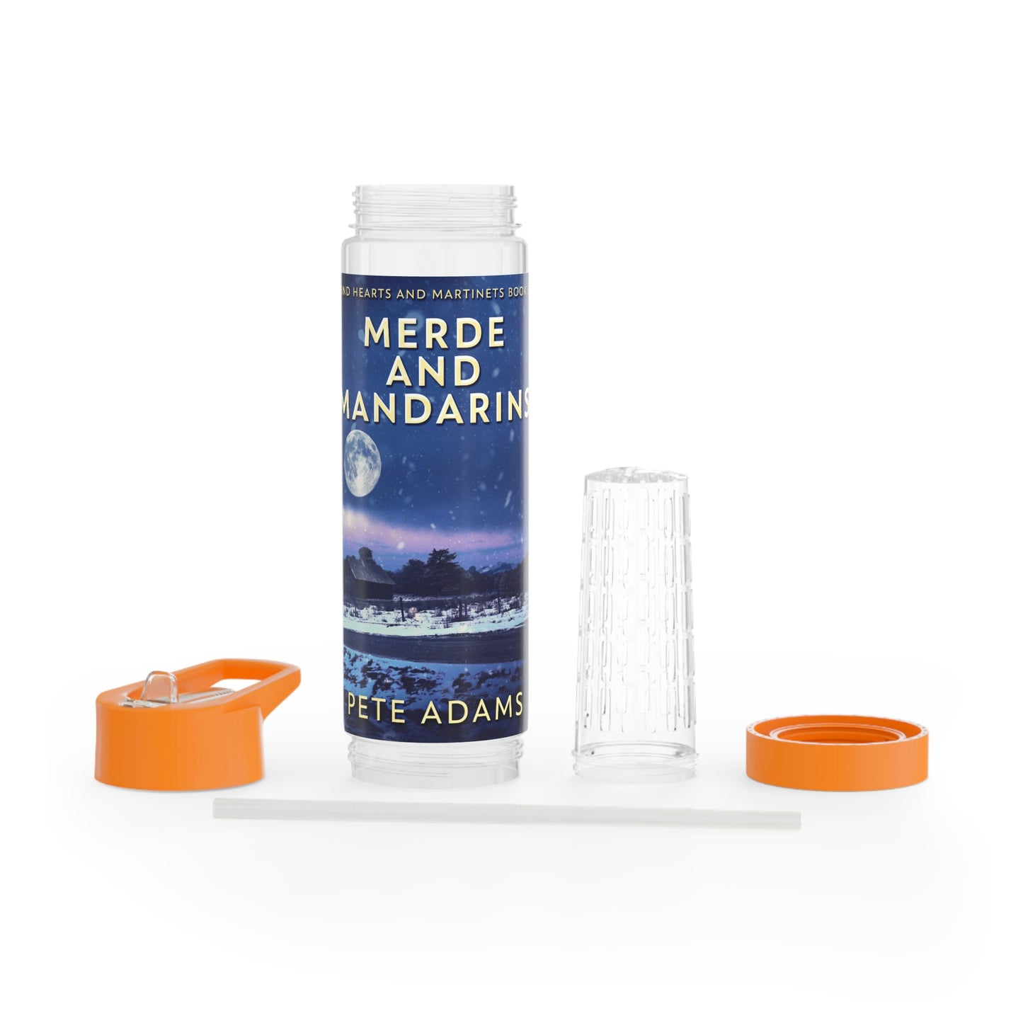 Merde And Mandarins - Infuser Water Bottle