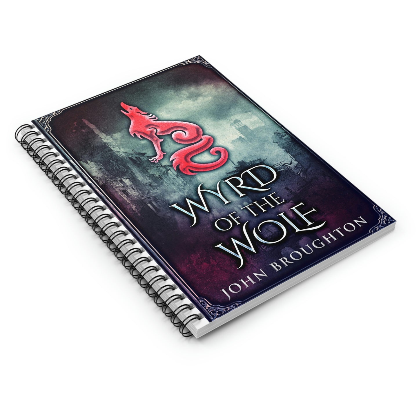 Wyrd Of The Wolf - Spiral Notebook