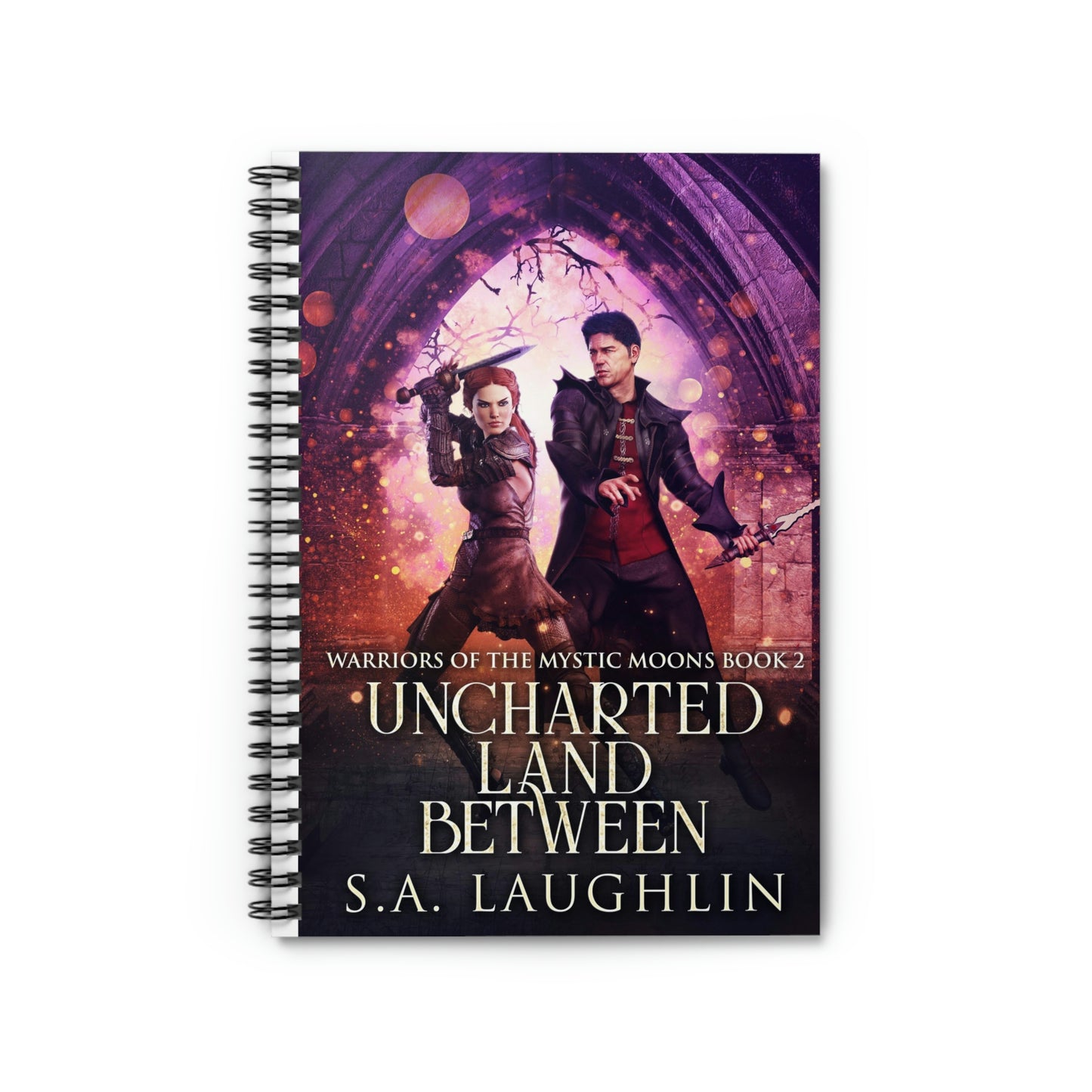 Uncharted Land Between - Spiral Notebook