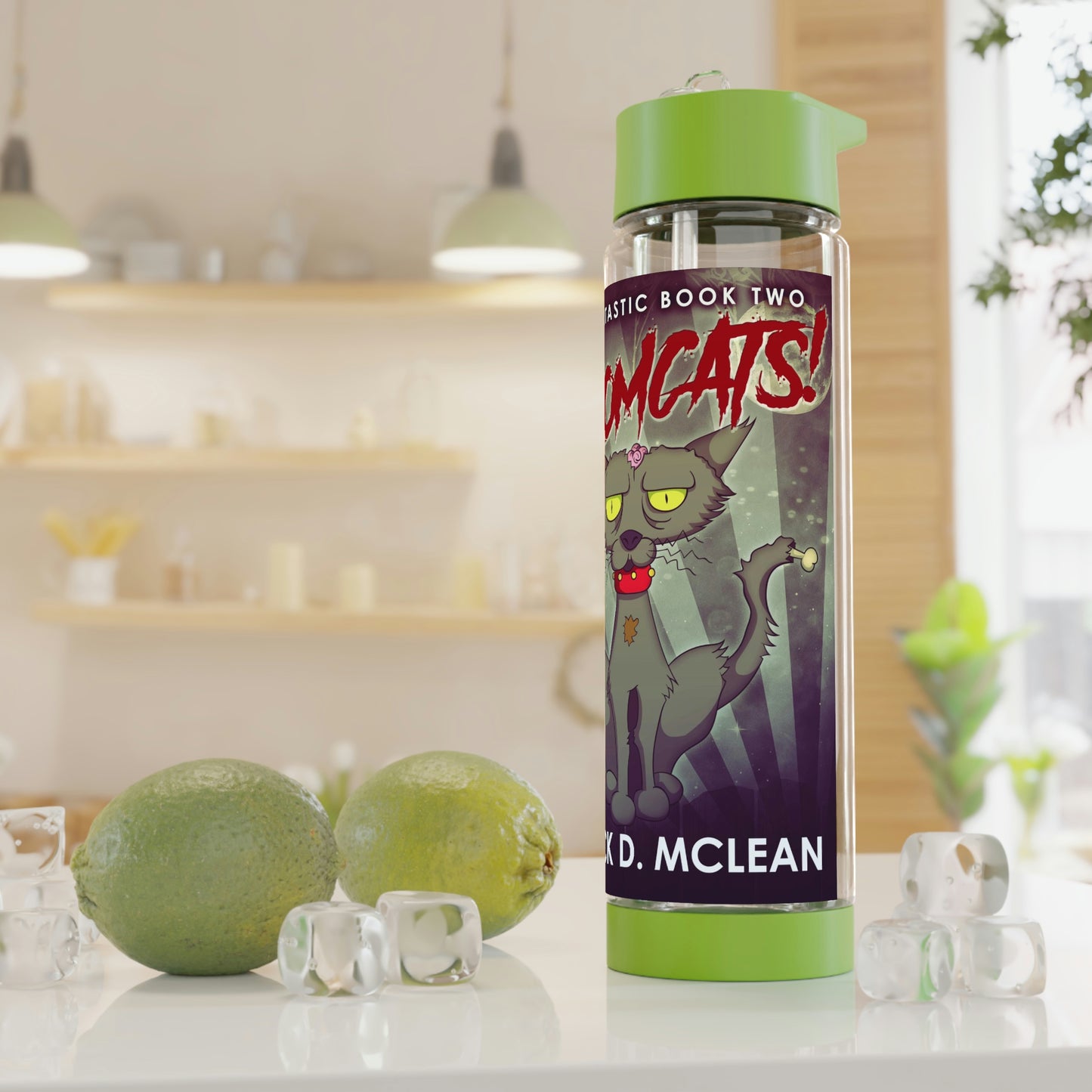 Zomcats! - Infuser Water Bottle