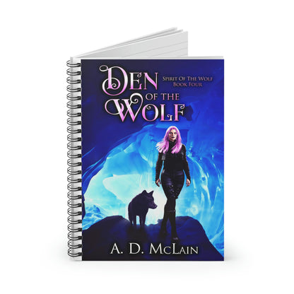 Den Of The Wolf - Spiral Notebook