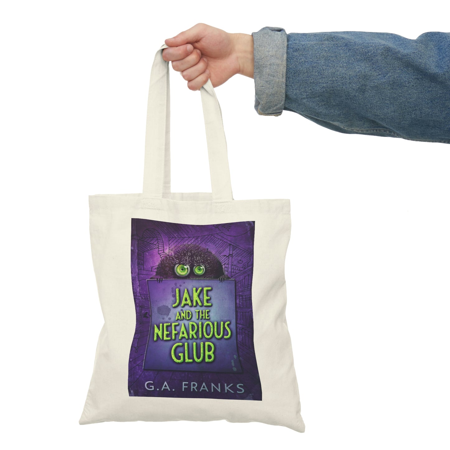 Jake and the Nefarious Glub - Natural Tote Bag