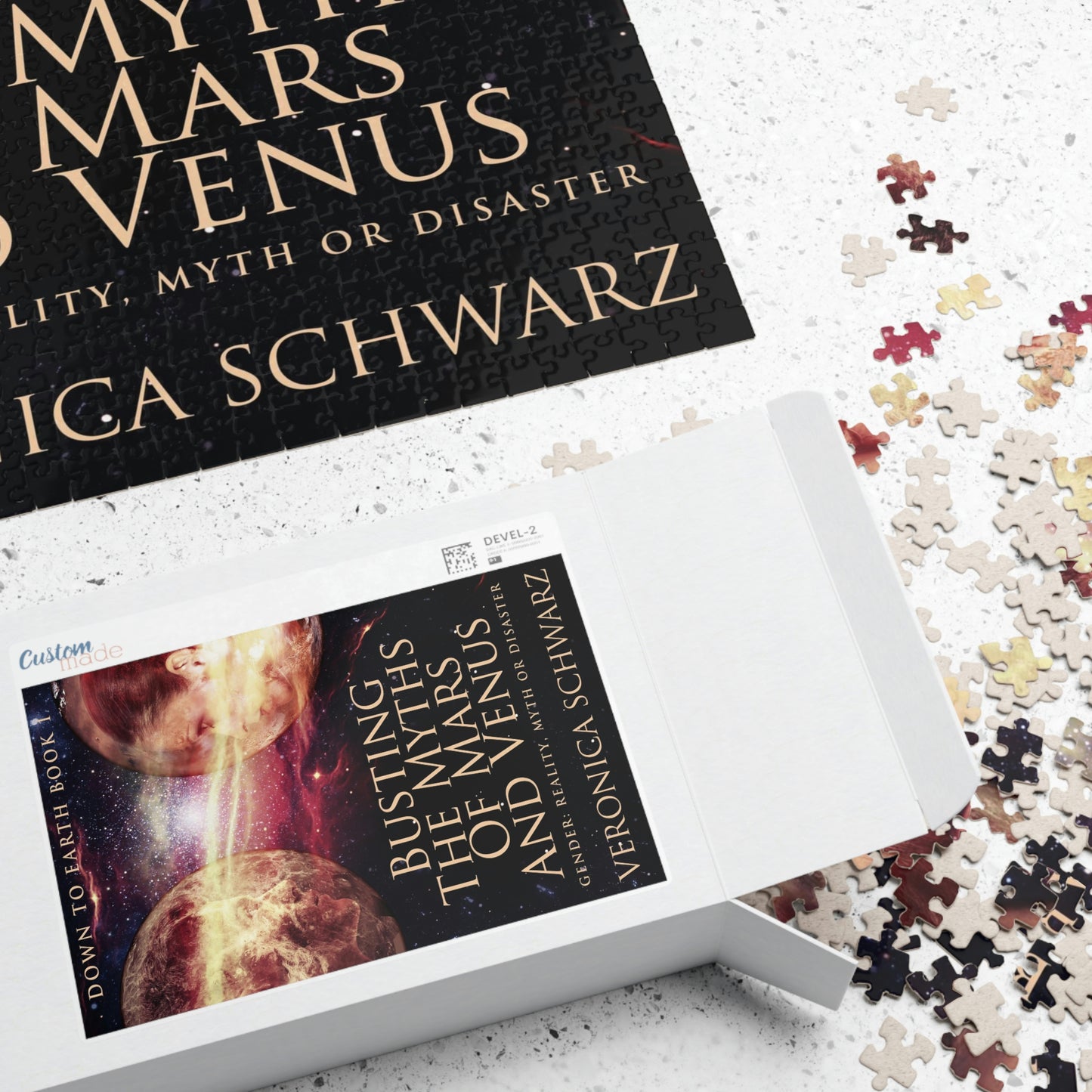 Busting The Myths Of Mars And Venus - 1000 Piece Jigsaw Puzzle