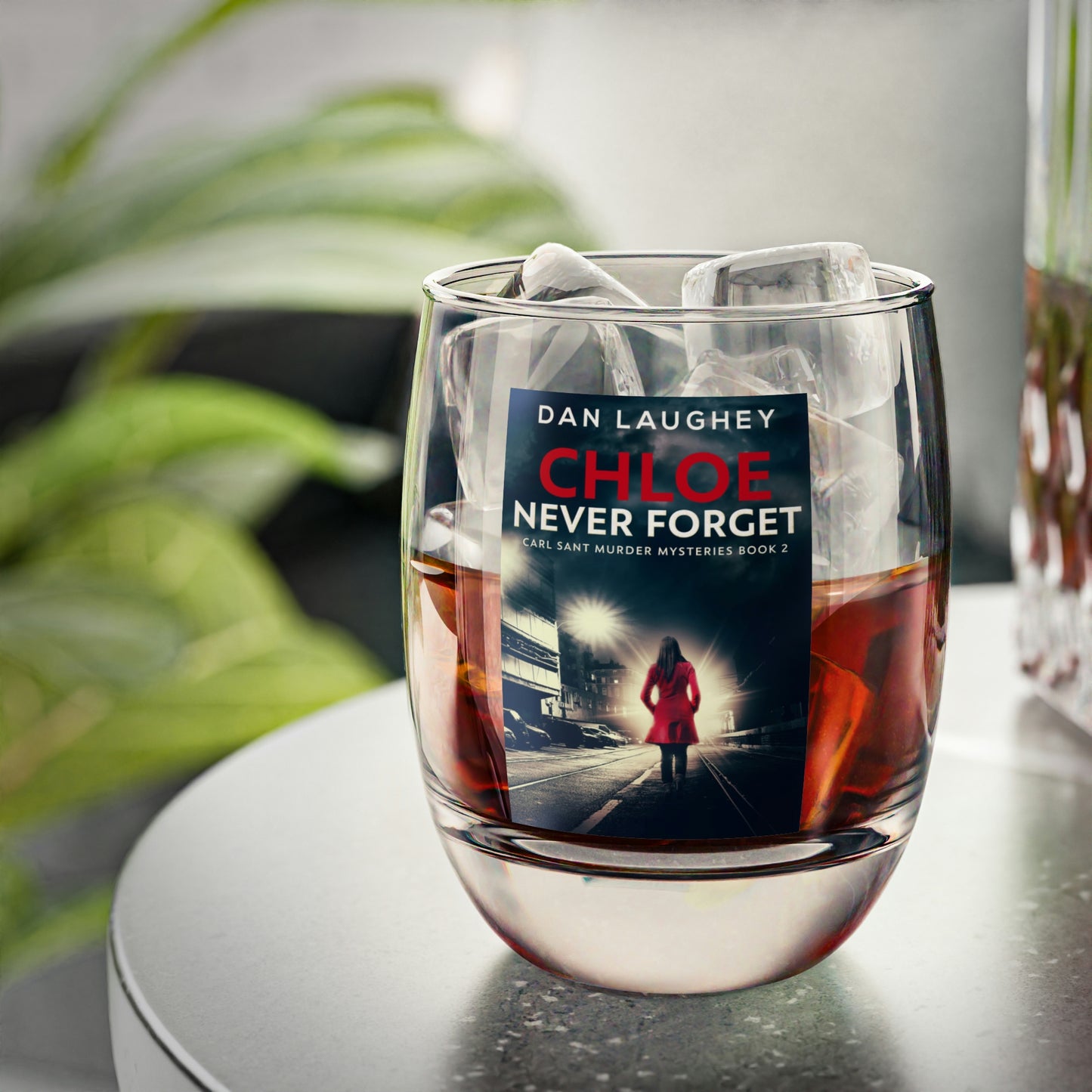 Chloe - Never Forget - Whiskey Glass