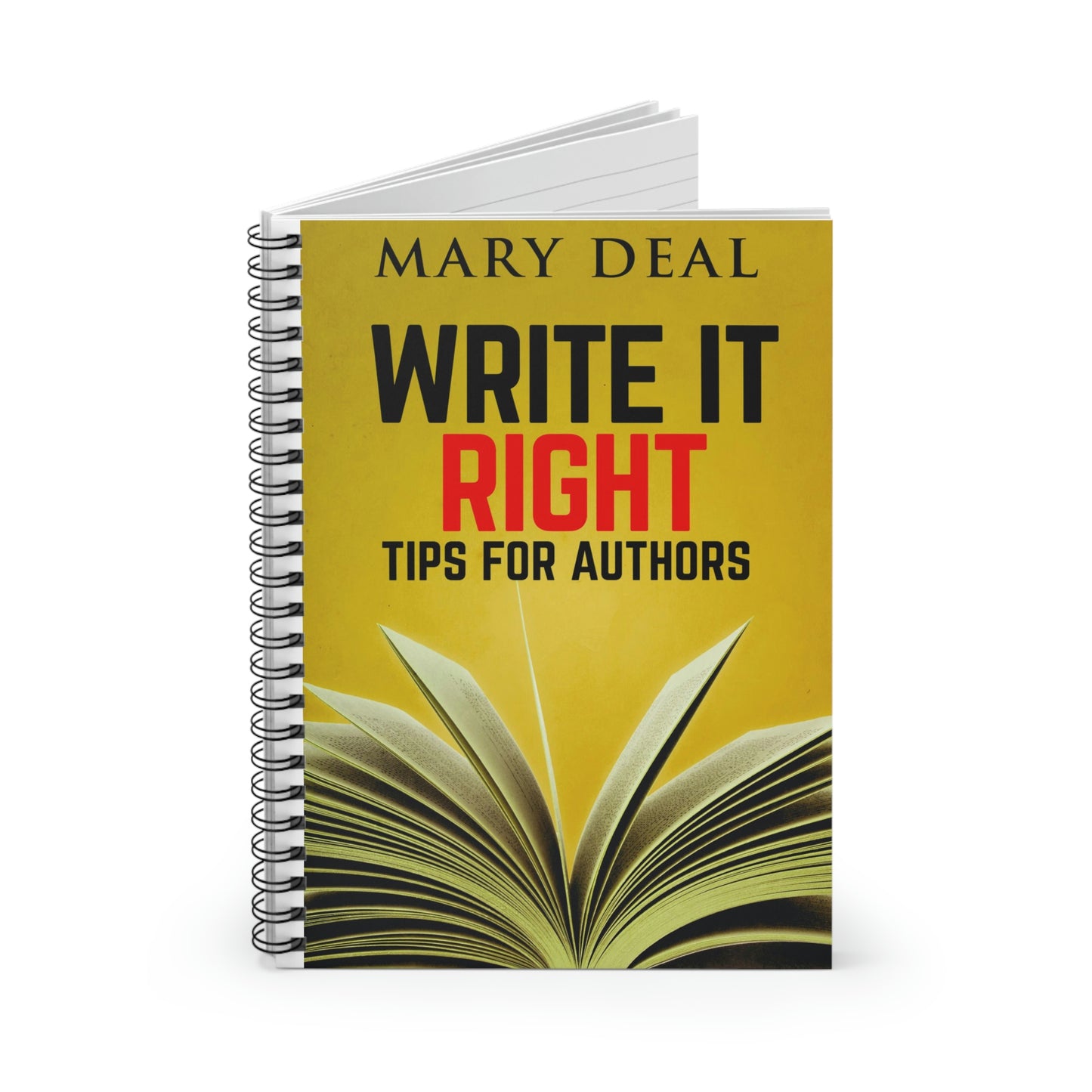 Write It Right - Spiral Notebook