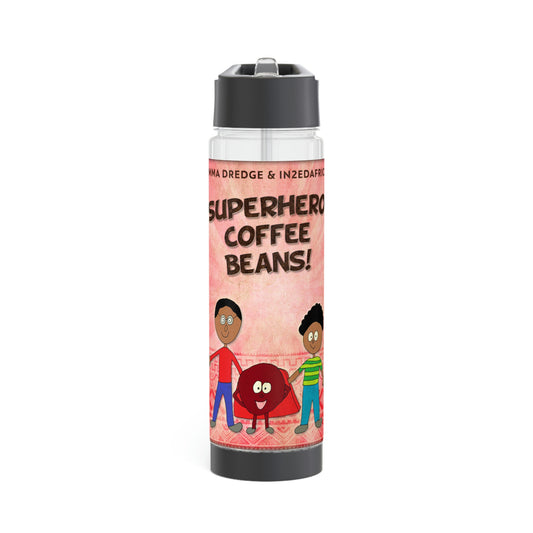 Superhero Coffee Beans! - Infuser Water Bottle