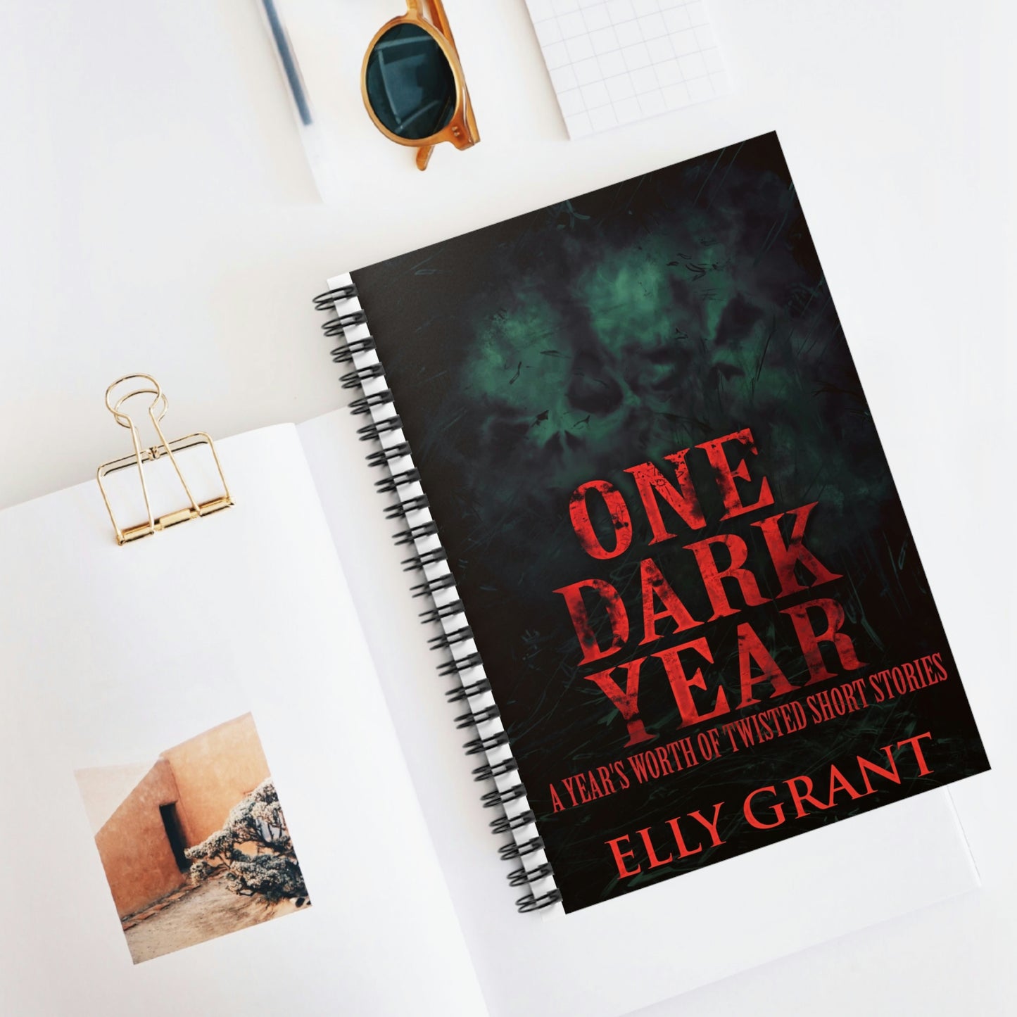 One Dark Year - Spiral Notebook