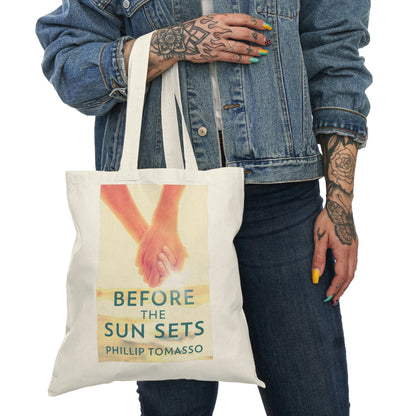 Before The Sun Sets - Natural Tote Bag