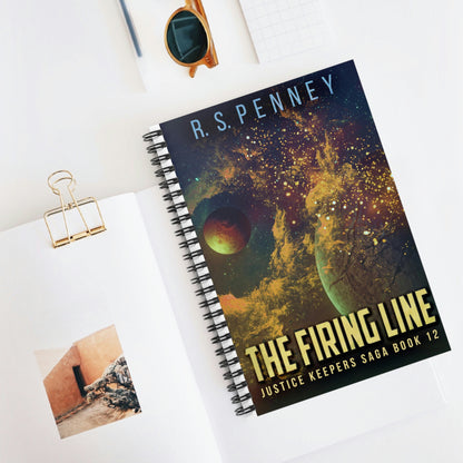 The Firing Line - Spiral Notebook