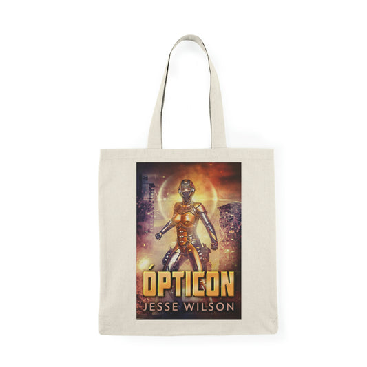 Opticon - Natural Tote Bag