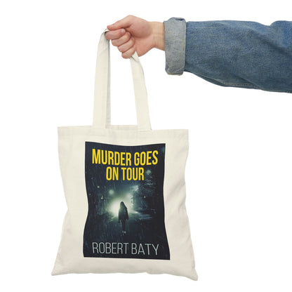 Murder Goes On Tour - Natural Tote Bag