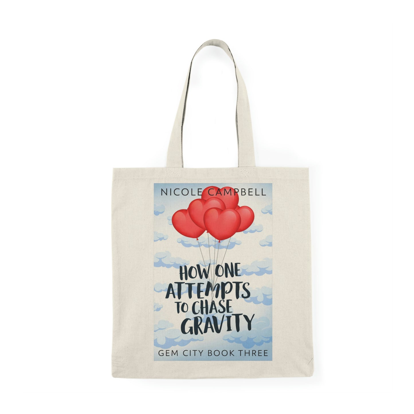 How One Attempts to Chase Gravity - Natural Tote Bag