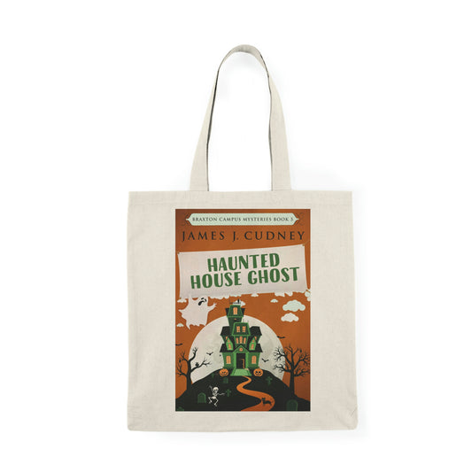 Haunted House Ghost - Natural Tote Bag