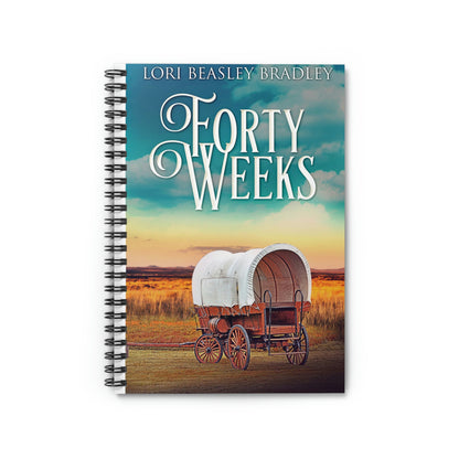 Forty Weeks - Spiral Notebook