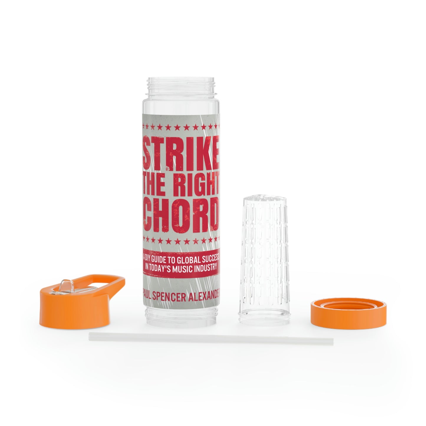 Strike The Right Chord - Infuser Water Bottle