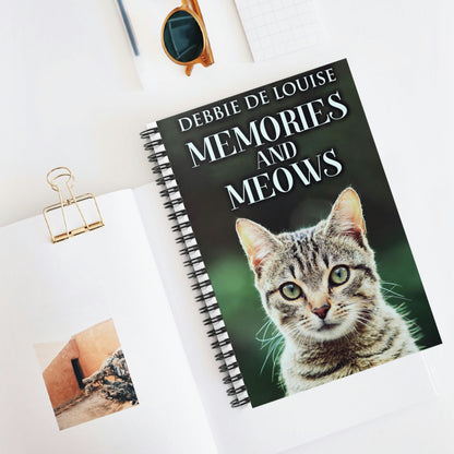 Memories And Meows - Spiral Notebook