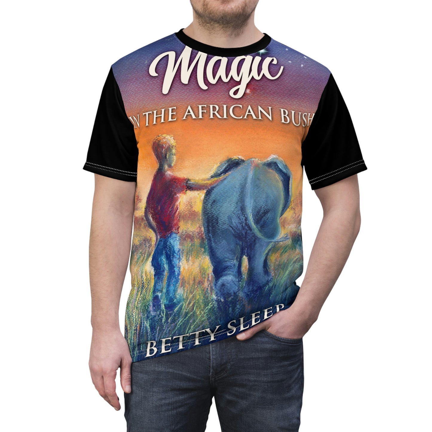 Magic In The African Bush - Unisex All-Over Print Cut & Sew T-Shirt