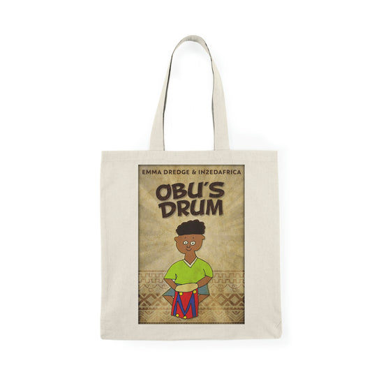 Obu's Drum - Natural Tote Bag