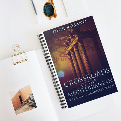 Crossroads Of The Mediterranean - Spiral Notebook