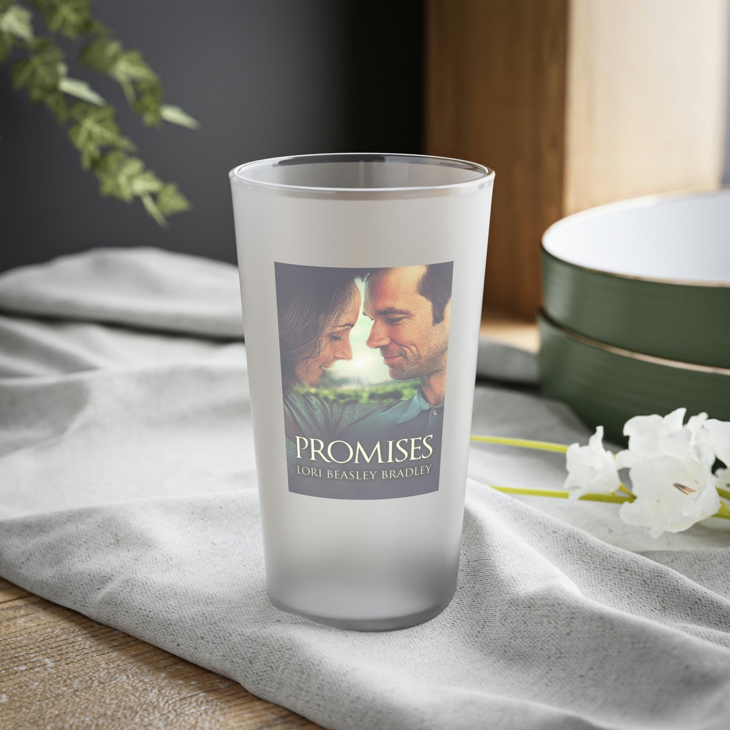 Promises - Frosted Pint Glass