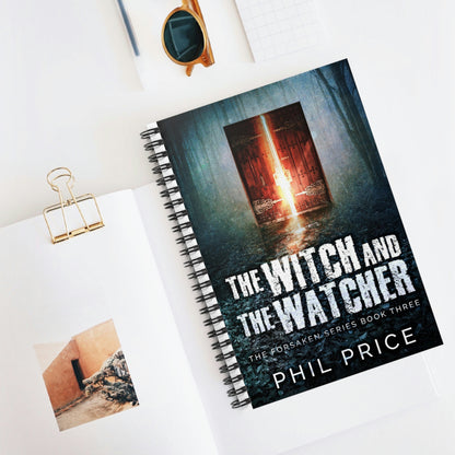 The Witch and the Watcher - Spiral Notebook