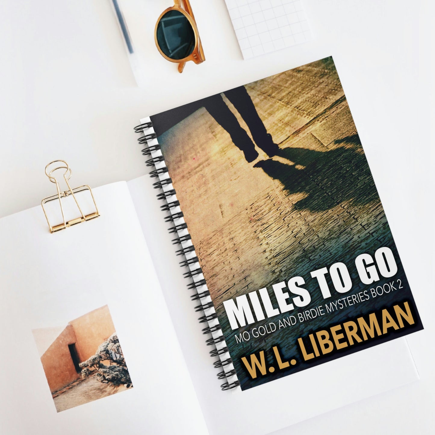 Miles To Go - Spiral Notebook