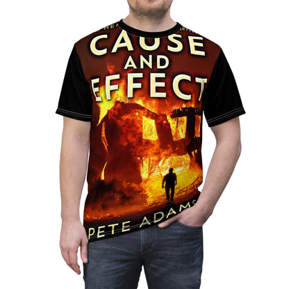 Cause And Effect - Unisex All-Over Print Cut & Sew T-Shirt