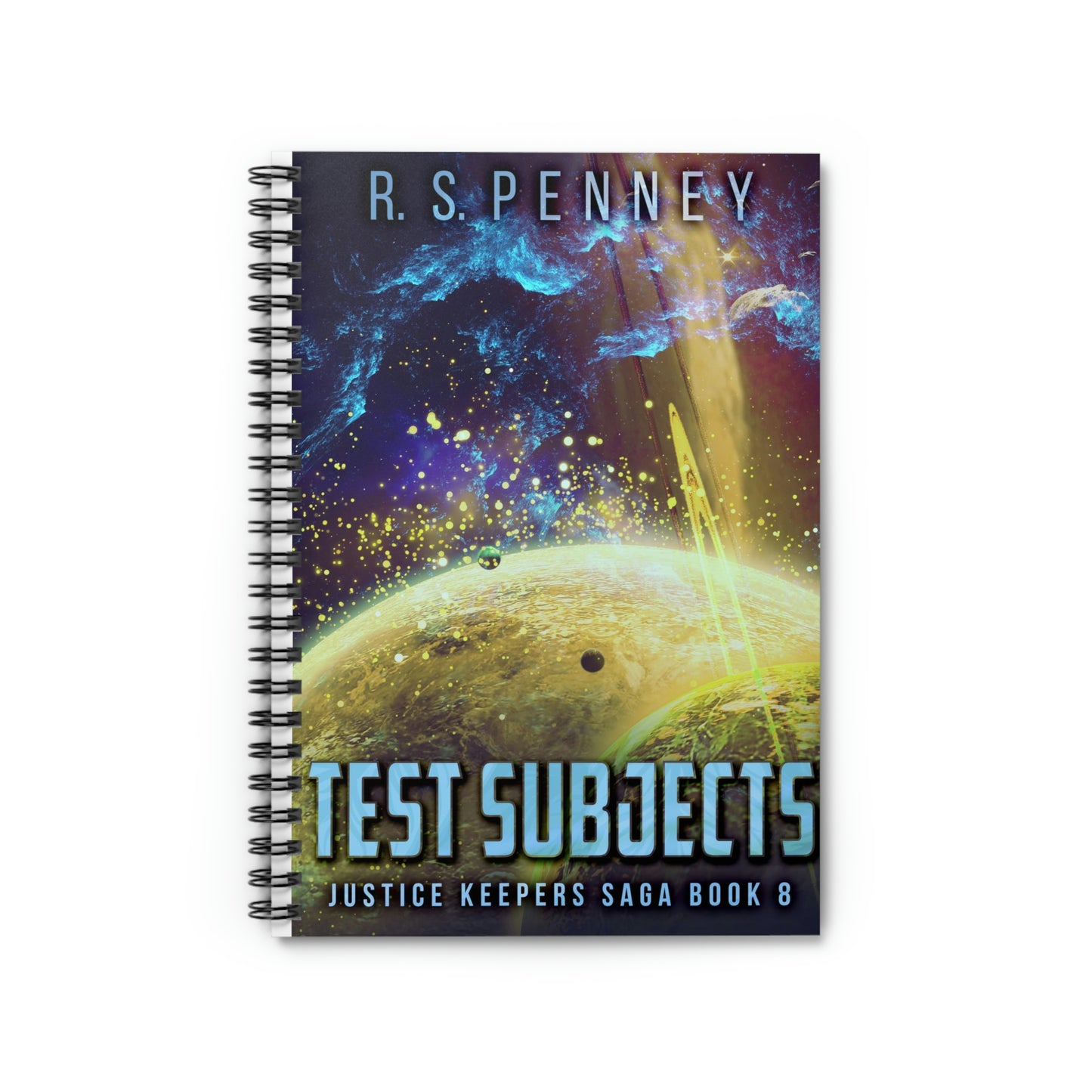 Test Subjects - Spiral Notebook