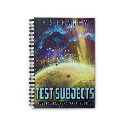 Test Subjects - Spiral Notebook