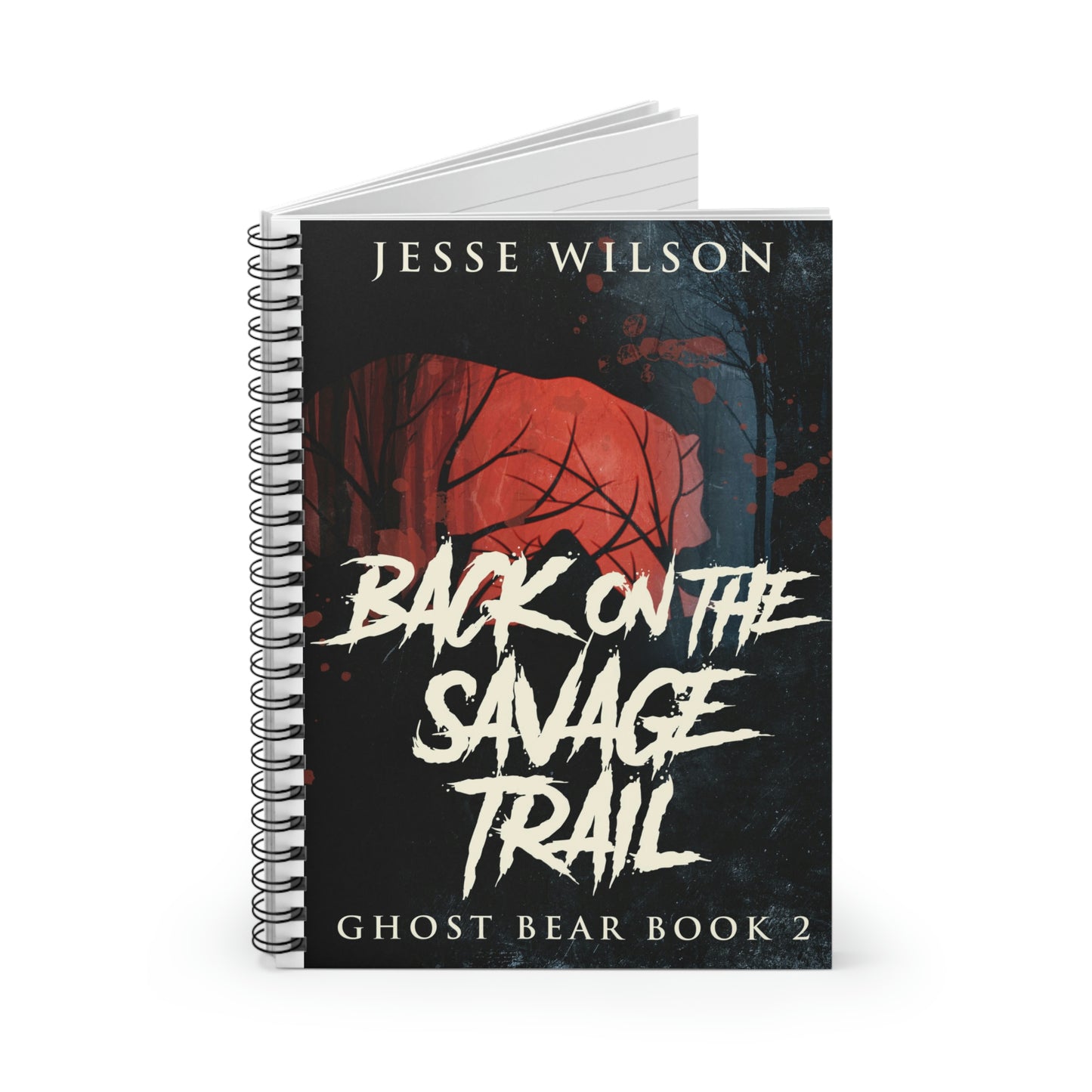 Back On The Savage Trail - Spiral Notebook