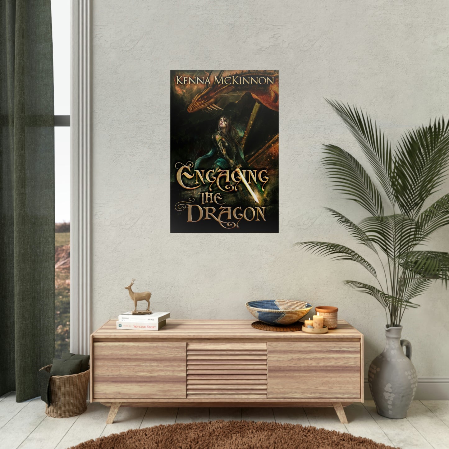 Engaging the Dragon - Rolled Poster