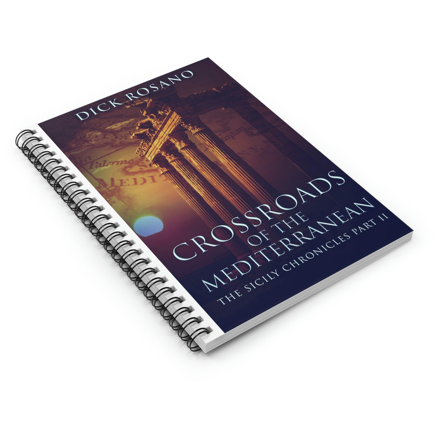 Crossroads Of The Mediterranean - Spiral Notebook