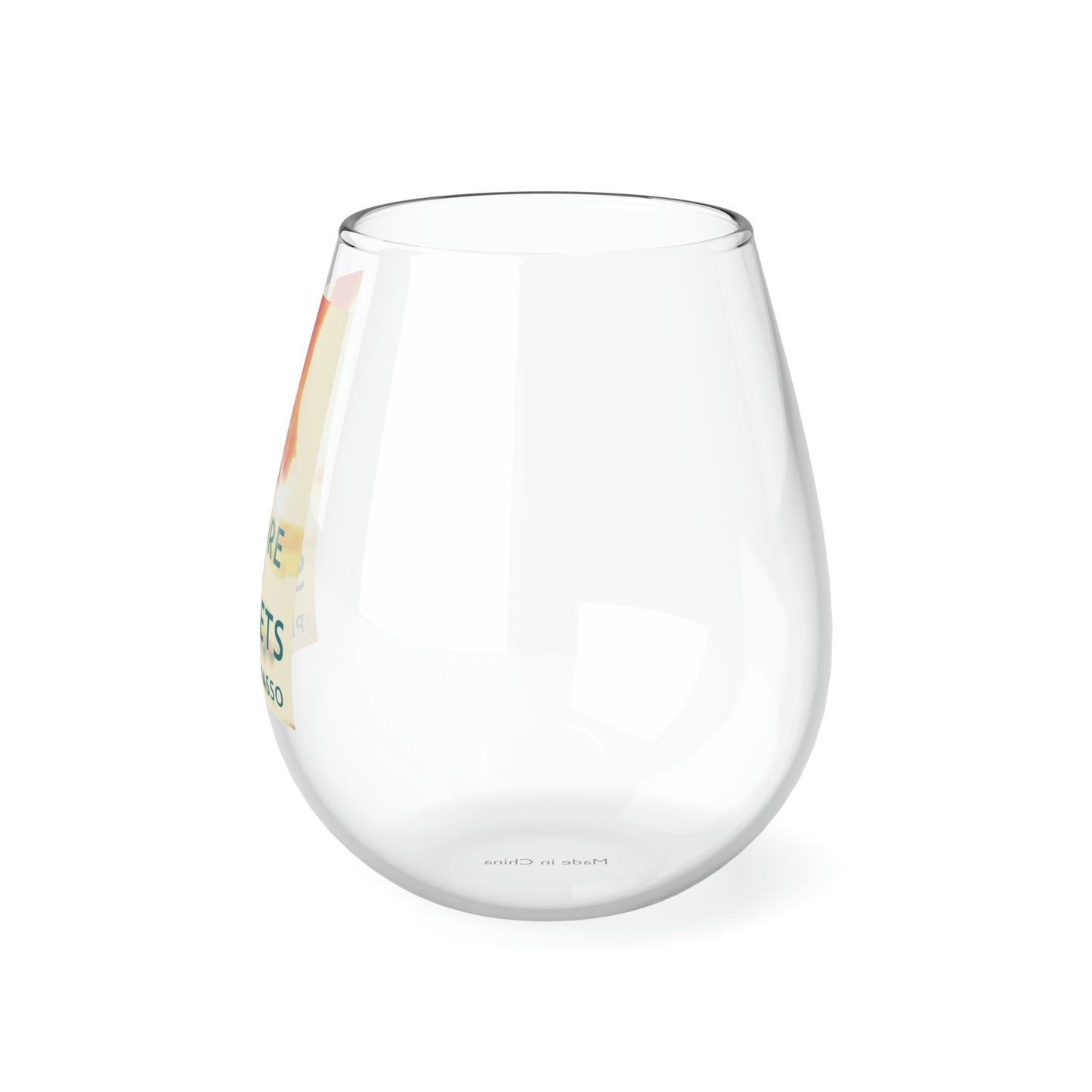 Before The Sun Sets - Stemless Wine Glass, 11.75oz