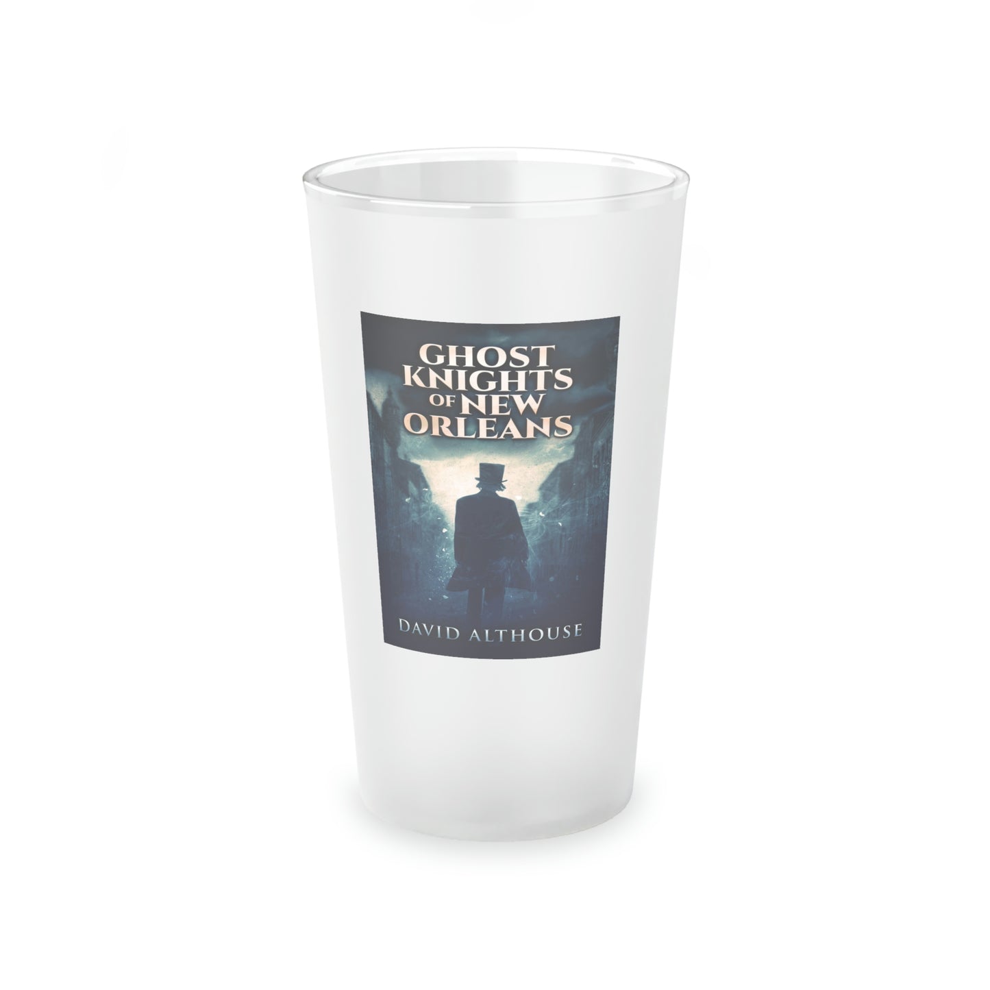 Ghost Knights Of New Orleans - Frosted Pint Glass