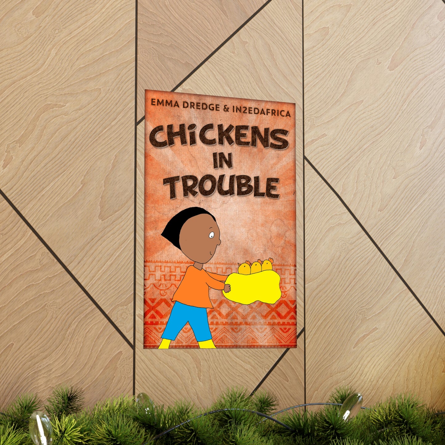 Chickens In Trouble - Matte Poster